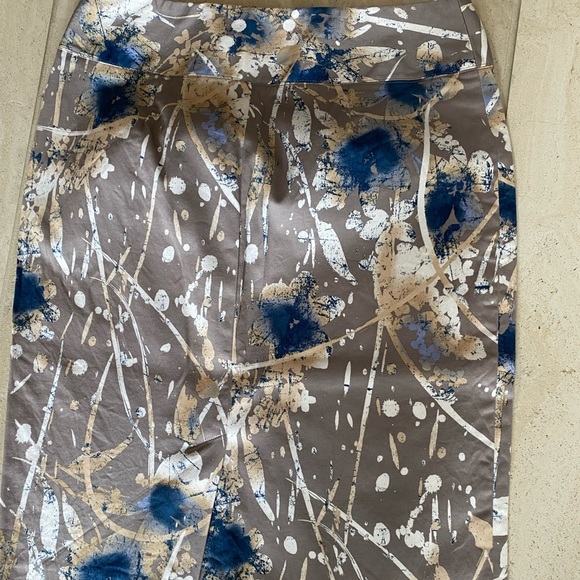 Alfani Abstract Floral Pencil Skirt size 6 - Picture 7 of 8
